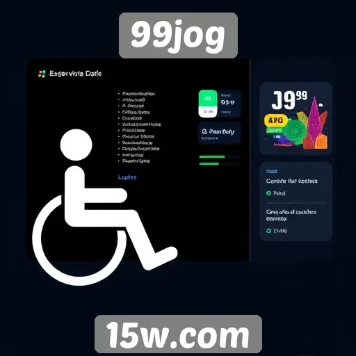 Acessibilidade e interface do 99jog para usuários
