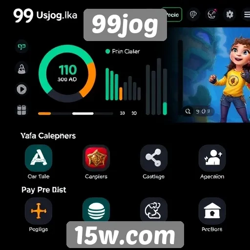 Análise da interface do usuário no 99jog